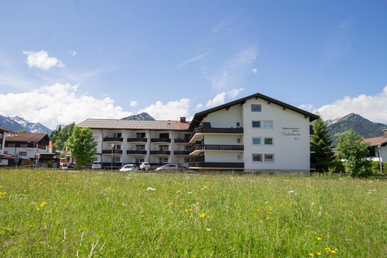 Alpenflair Ferienwohnungen Whg 103 Appartementhaus Nebelhorn Oberstdorf Exteriör bild