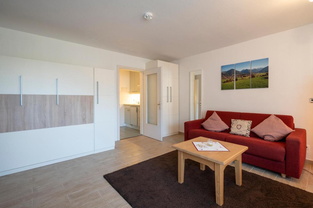 Alpenflair Ferienwohnungen Whg 103 Appartementhaus Nebelhorn Oberstdorf Exteriör bild