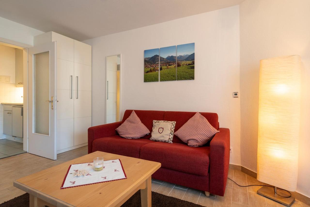 Alpenflair Ferienwohnungen Whg 103 Appartementhaus Nebelhorn Oberstdorf Exteriör bild